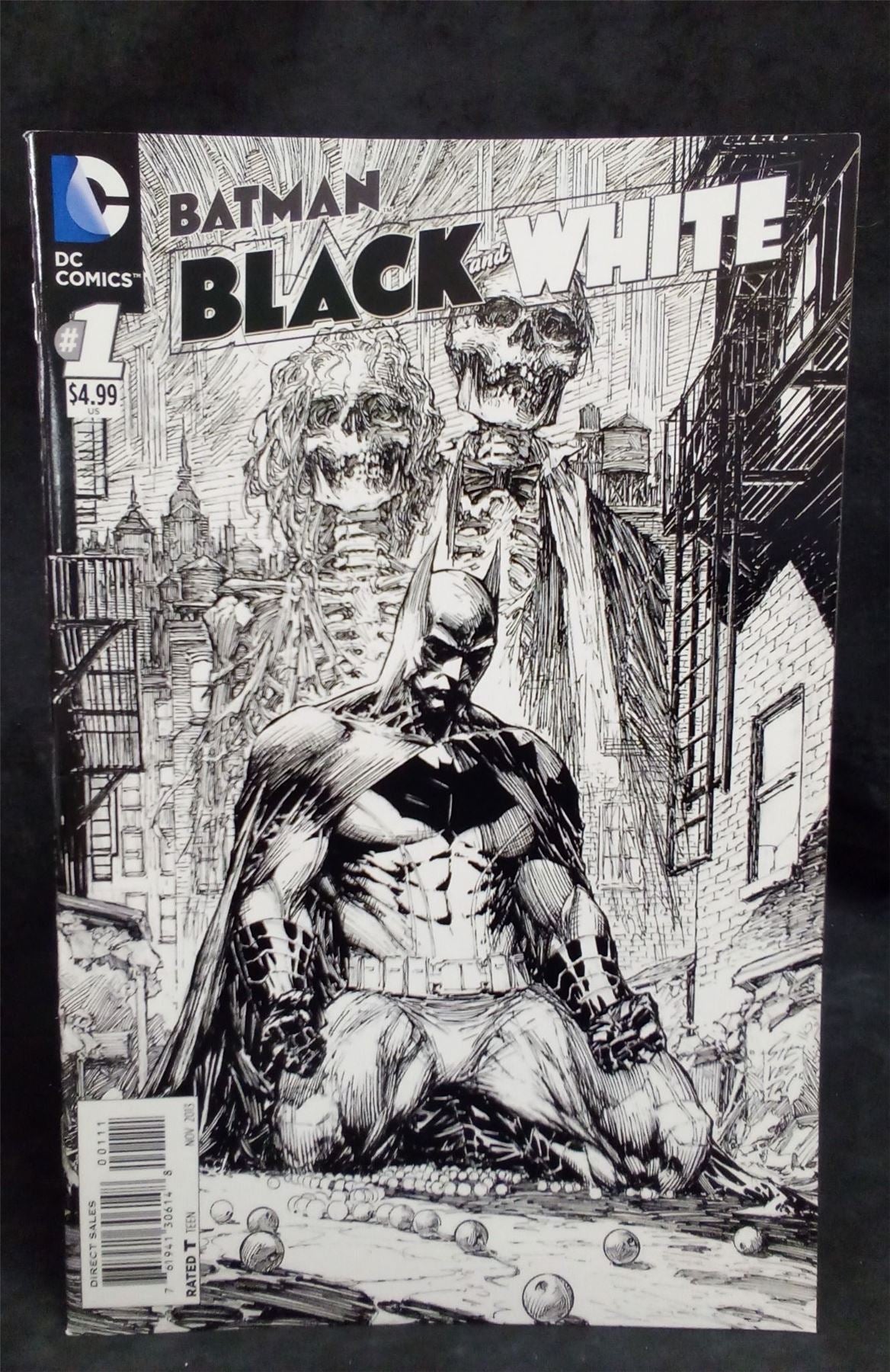 Batman Black and White #1 Marc Silvestri Cover 2013 DC Comics Comic Book
