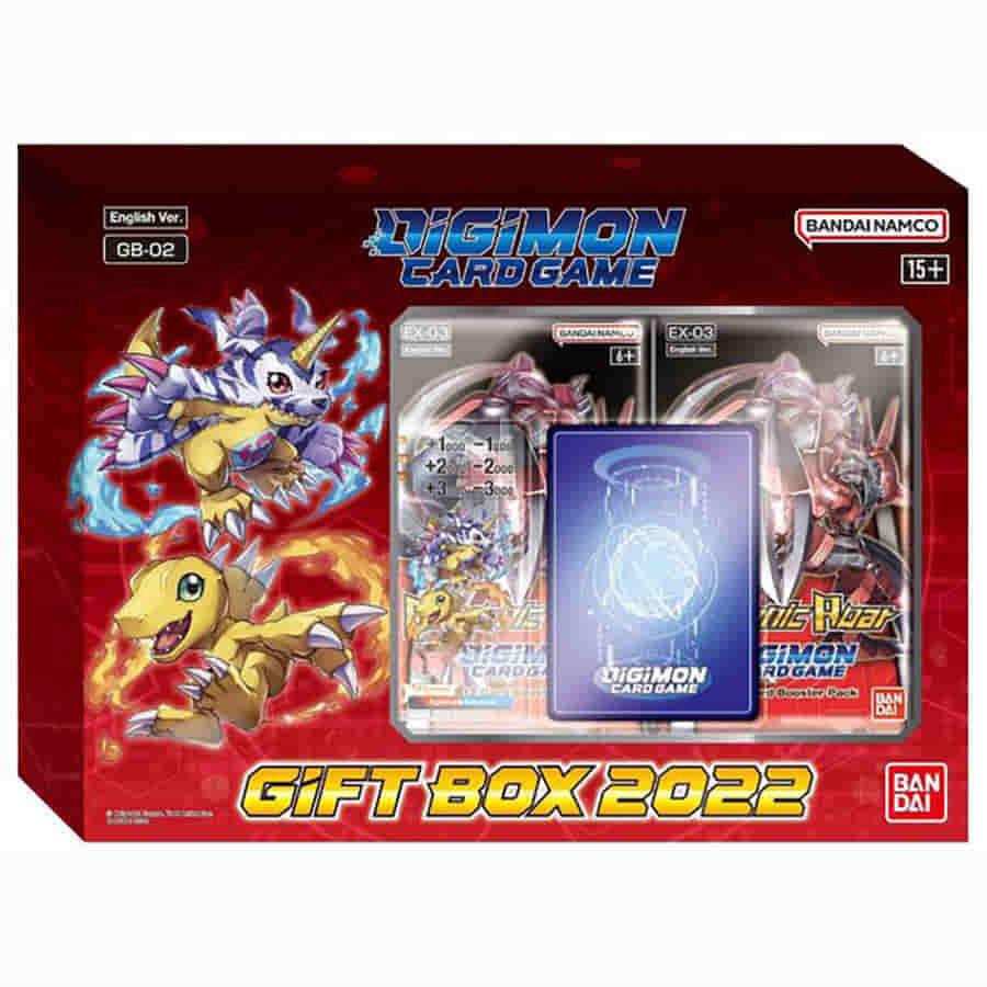digimon card game gift box 2023 Variation:Gold This gift box includes Sleeve Kings Kartenhüllen 8840 Everdell 5 Great Decks for