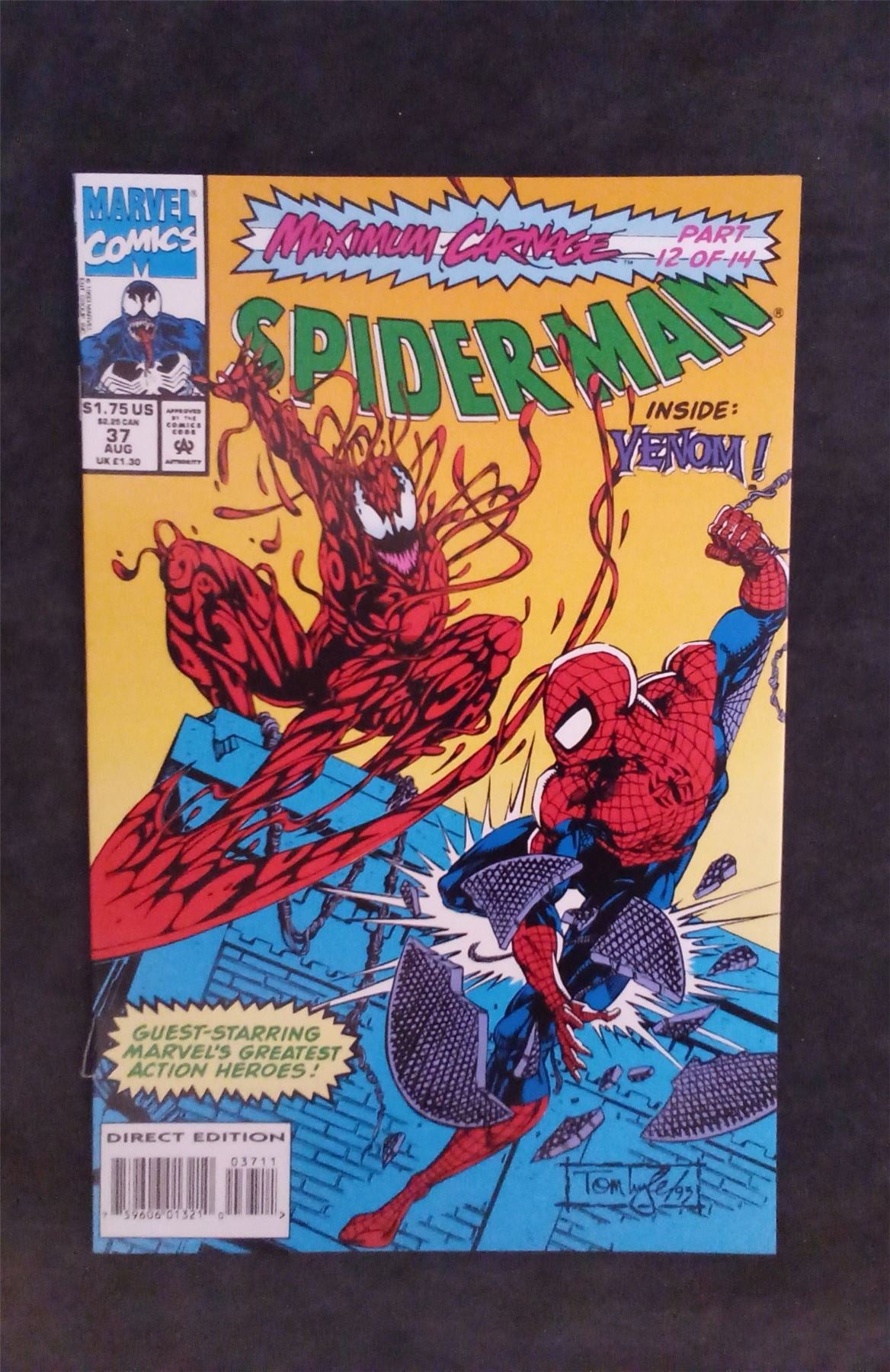 Spider-Man #37 1993 marvel Comic Book