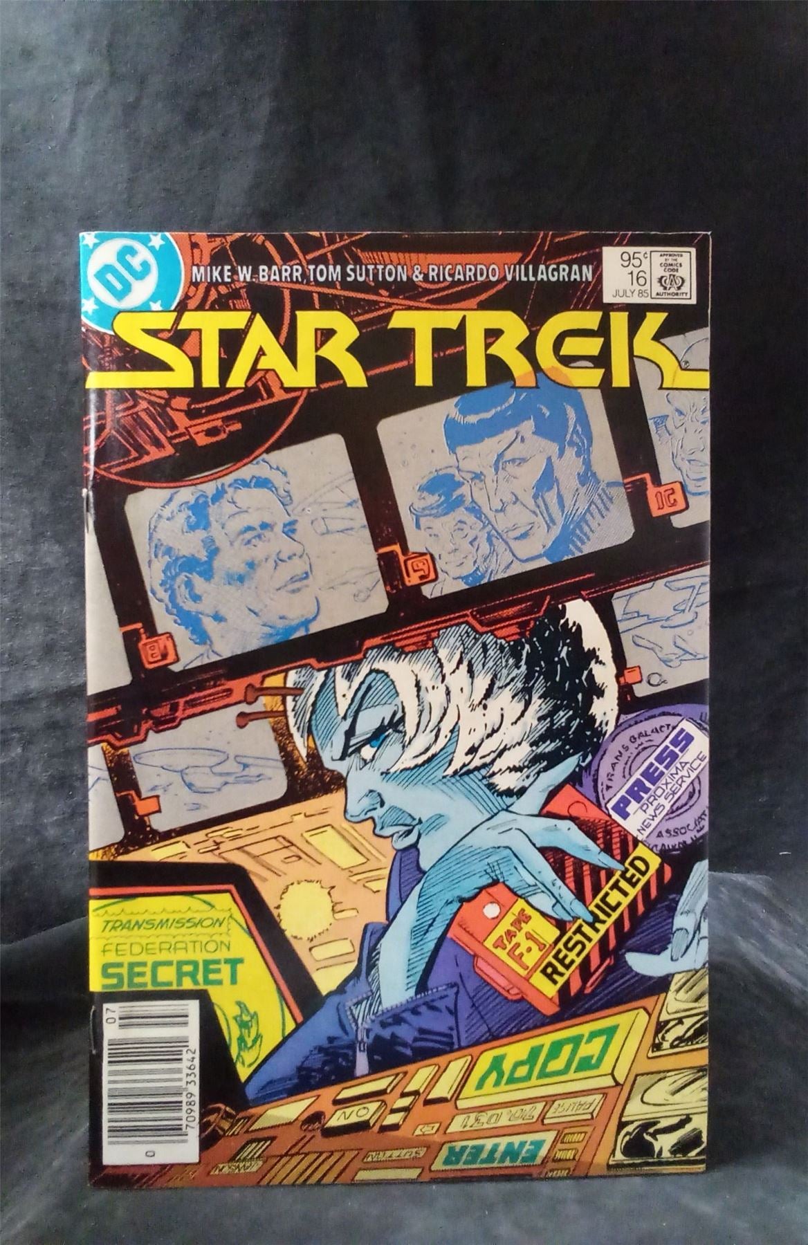 Star Trek #16 1985 DC Comics Comic Book