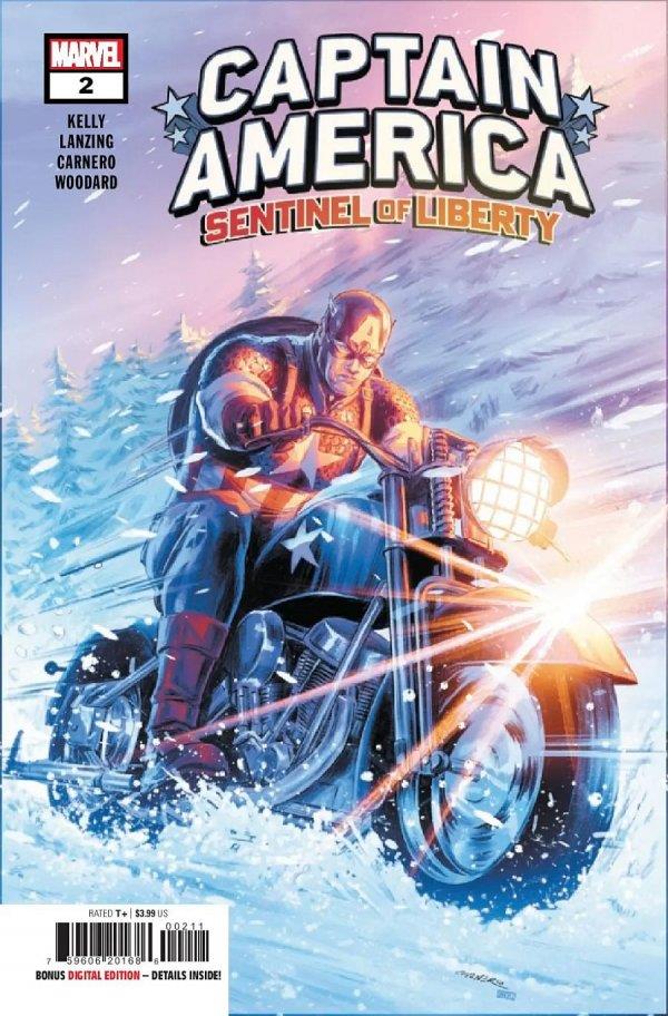 Captain America Sentinel Of Liberty #2 () Marvel Prh Comic Book 2022