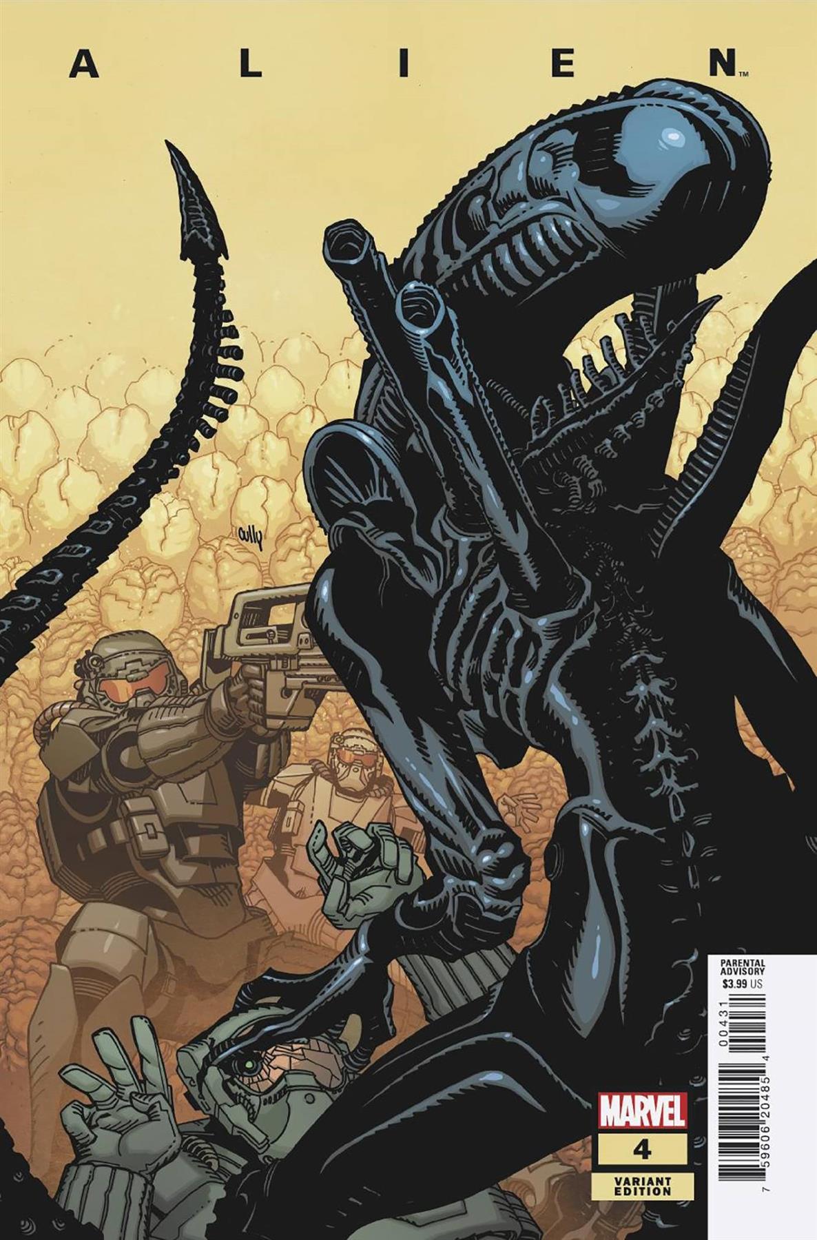 Alien #4 Hamner Var (Hamner Var) Marvel Prh Comic Book 2022