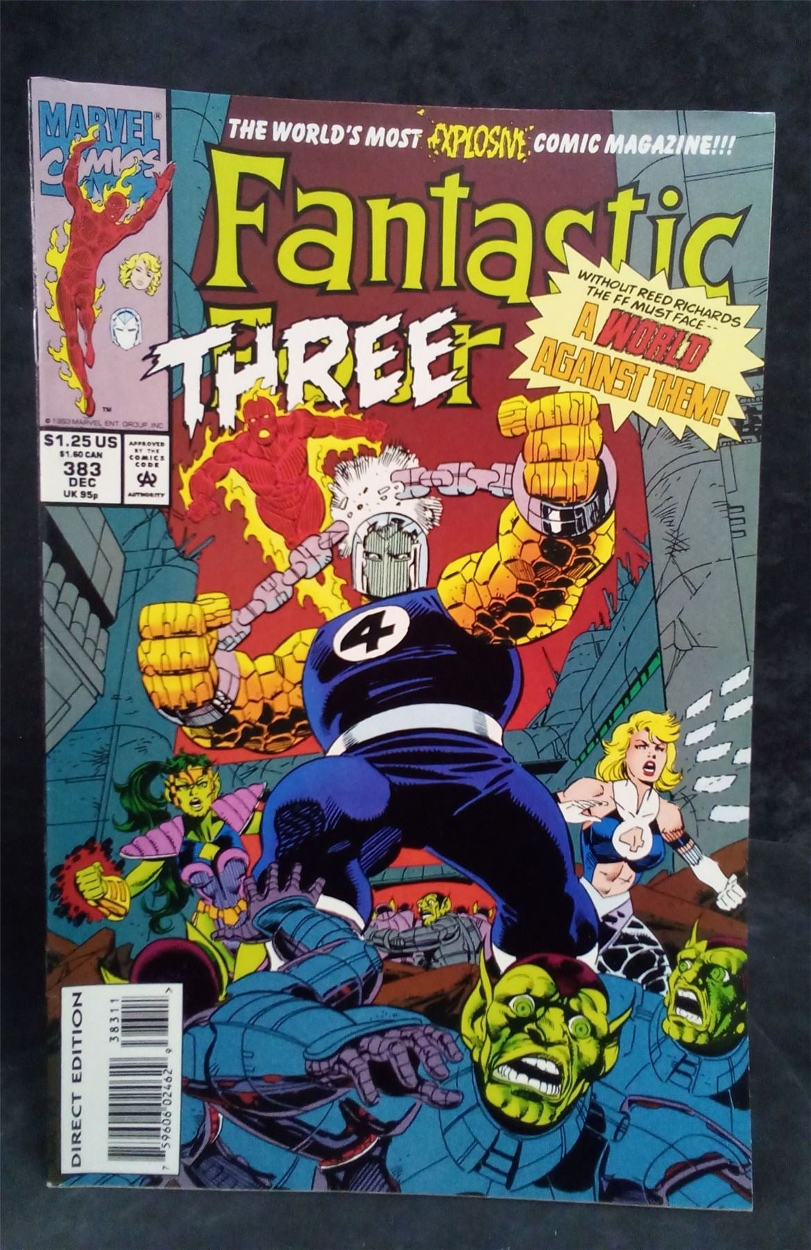 Fantastic Four #383 1993 Marvel Comics Comic Book