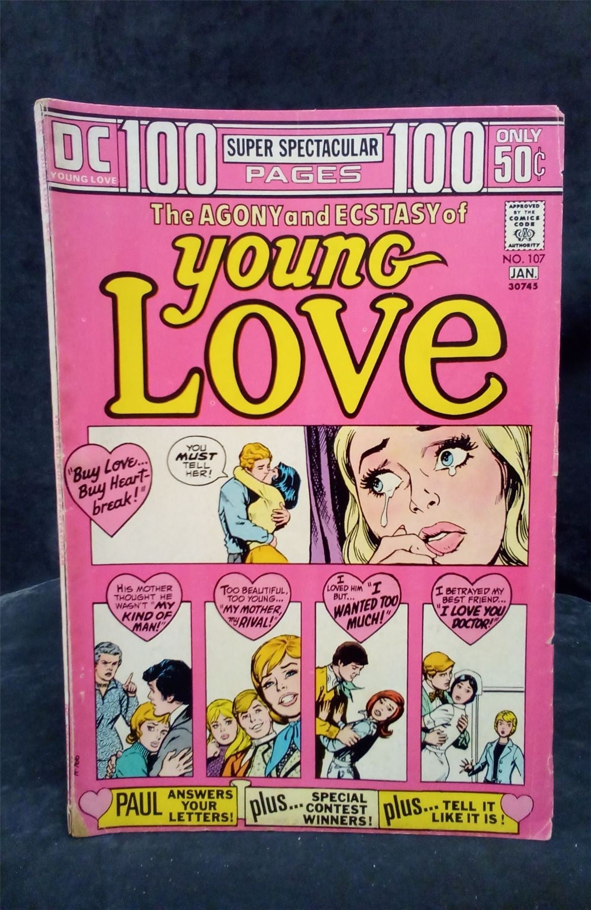 Young Love #107 1974 DC Comicss Comic Book
