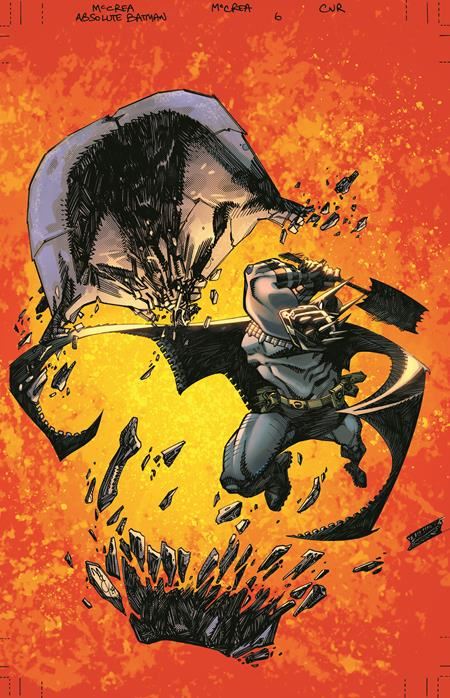 Absolute Batman #6 Cvr D Inc 1:25 John Mccrea Card Stock Var DC Comics Comic Book