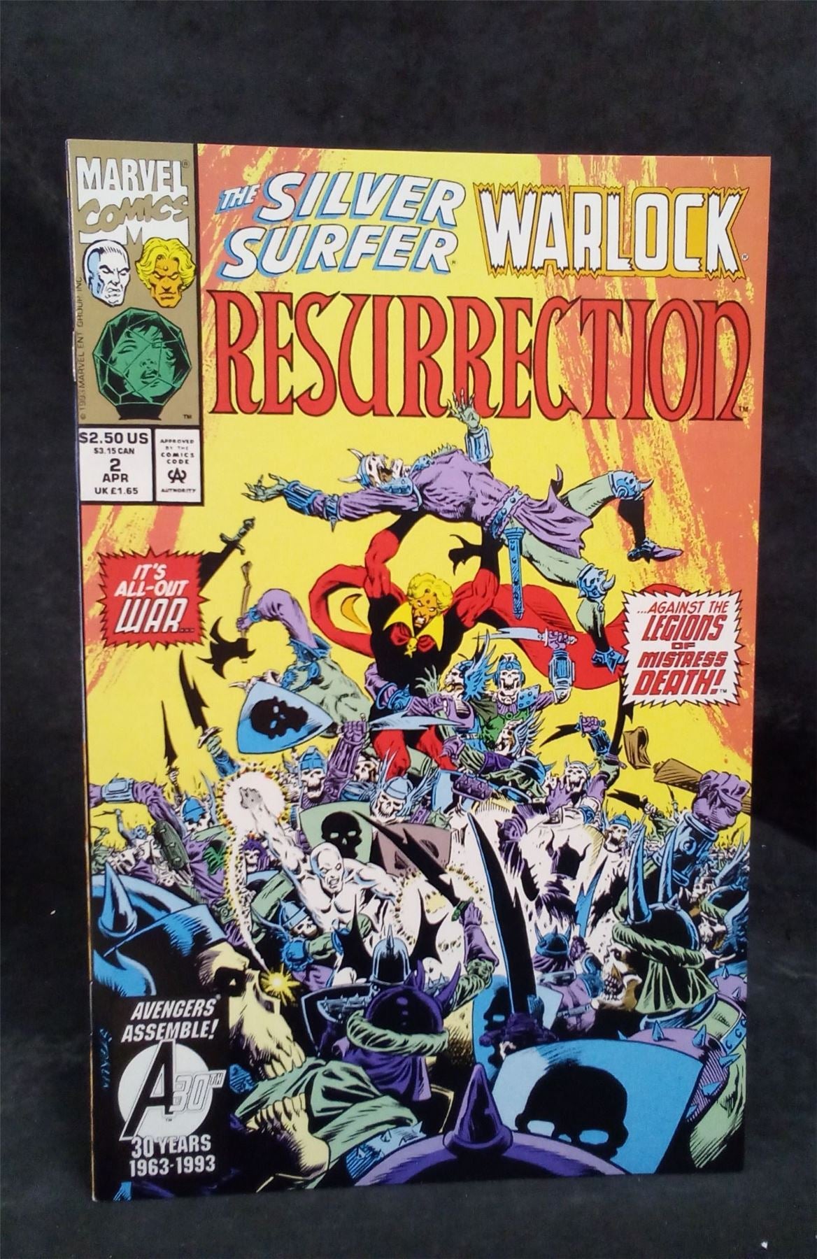 Silver Surfer/Warlock: Resurrection #2 1993 Marvel Comics Comic Book