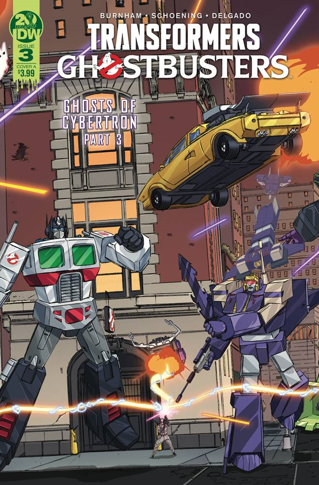 Transformers Ghostbusters #3 (Cvr A Schoening) Idw Publishing Comic Book
