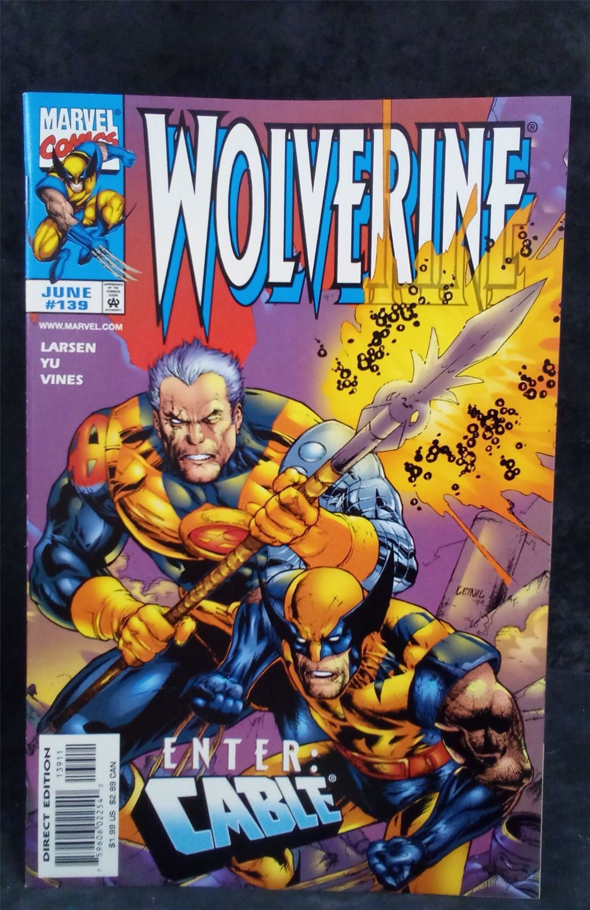 Wolverine #139 1999 Marvel Comics Comic Book