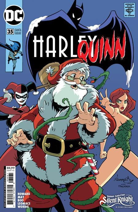 Harley Quinn #35 Cvr C Jon Sommariva Santa Card Stock Var DC Comics Comic Book