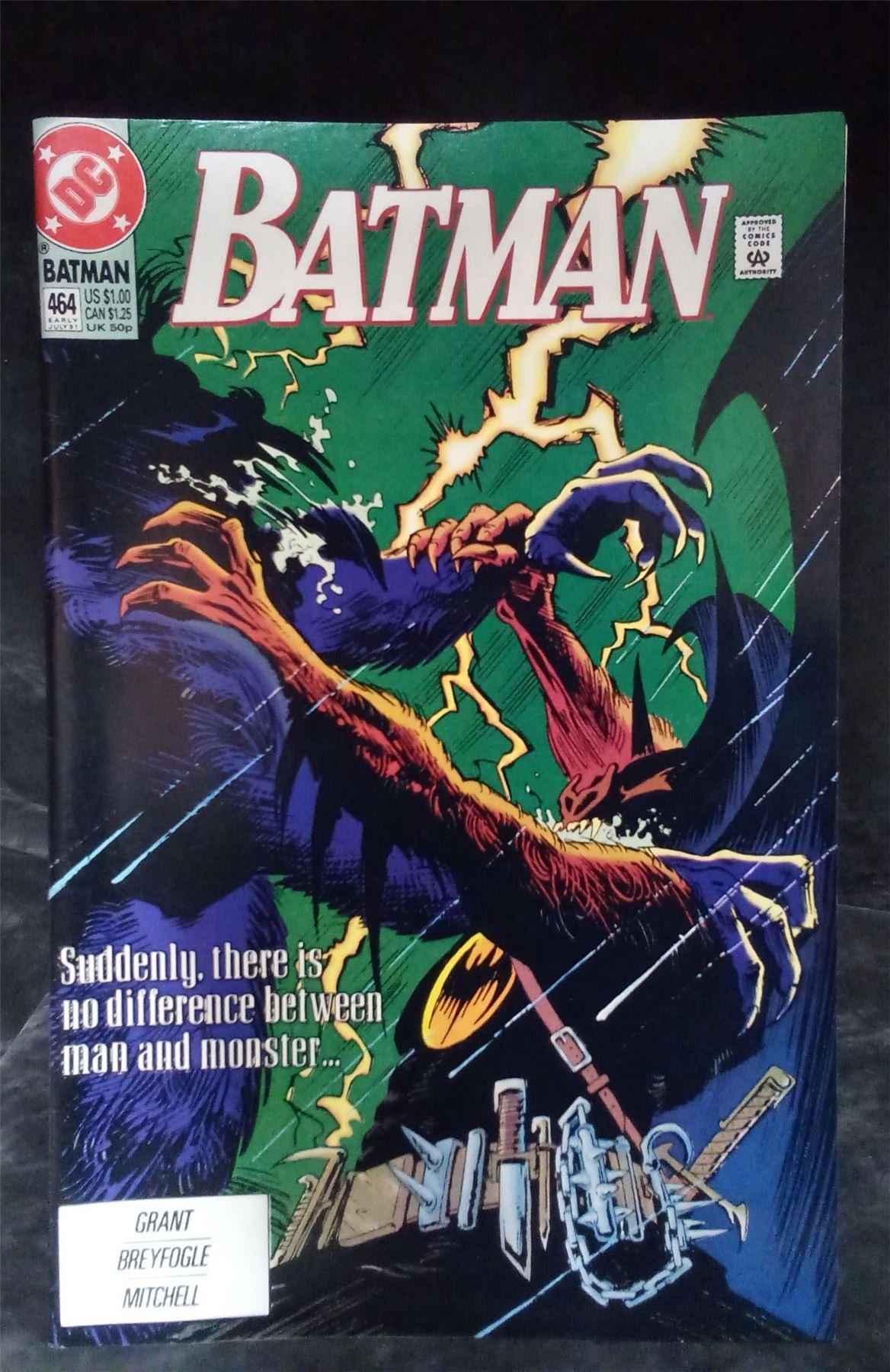 Batman #464 1991 DC Comics Comic Book