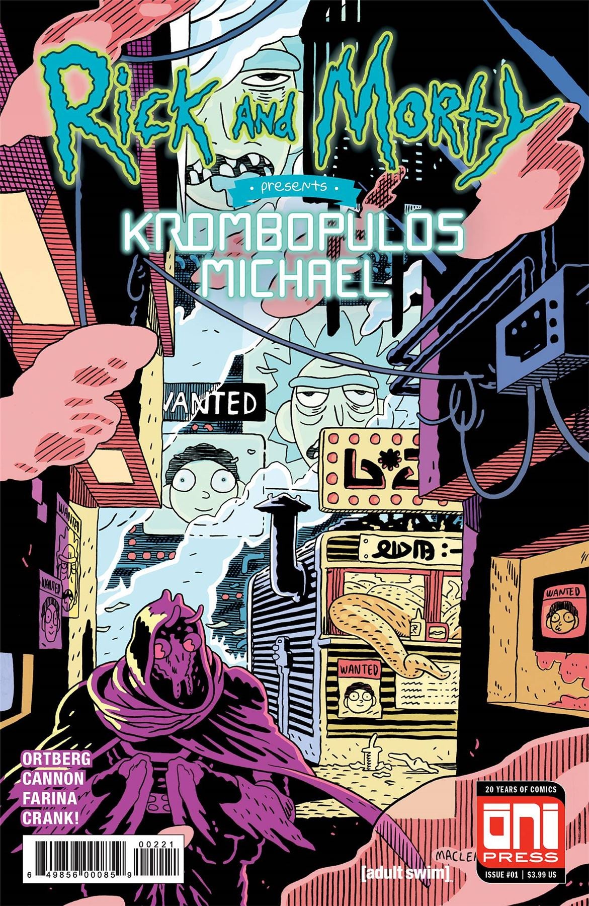 Rick & Morty Presents Krombopulous Michael #1 (Cvr B Maclean Var) Oni Press Inc. Comic Book