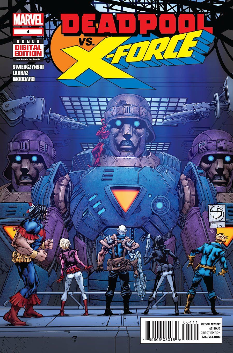 Deadpool Vs X-force #4 Marvel Comics Comic Book