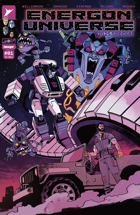 Energon Universe Special 2025 (one Shot) Cvr A Andrea Milana & Lee Loughridge Image Comics Comic Book