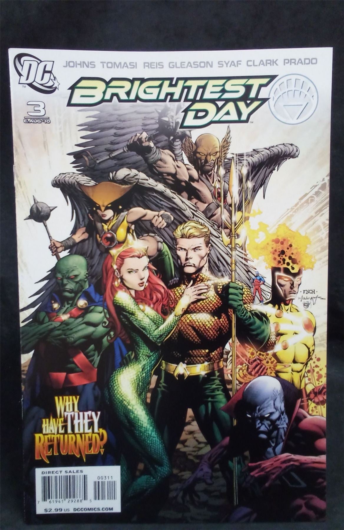 Brightest Day #3 2010 DC Comics Comic Book