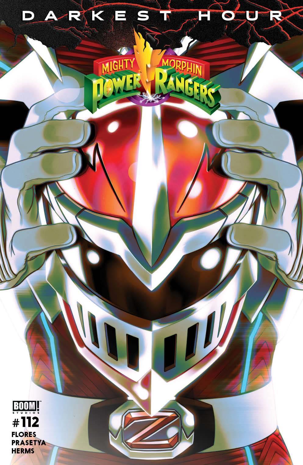 Mighty Morphin Power Rangers #112 Cvr C Helmet Var Montes (c Boom! Studios Comic Book