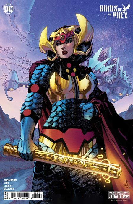 Birds Of Prey #8 Cvr D Jim Lee Artist Spotlight Card Stock Var DC Comics Comic Book