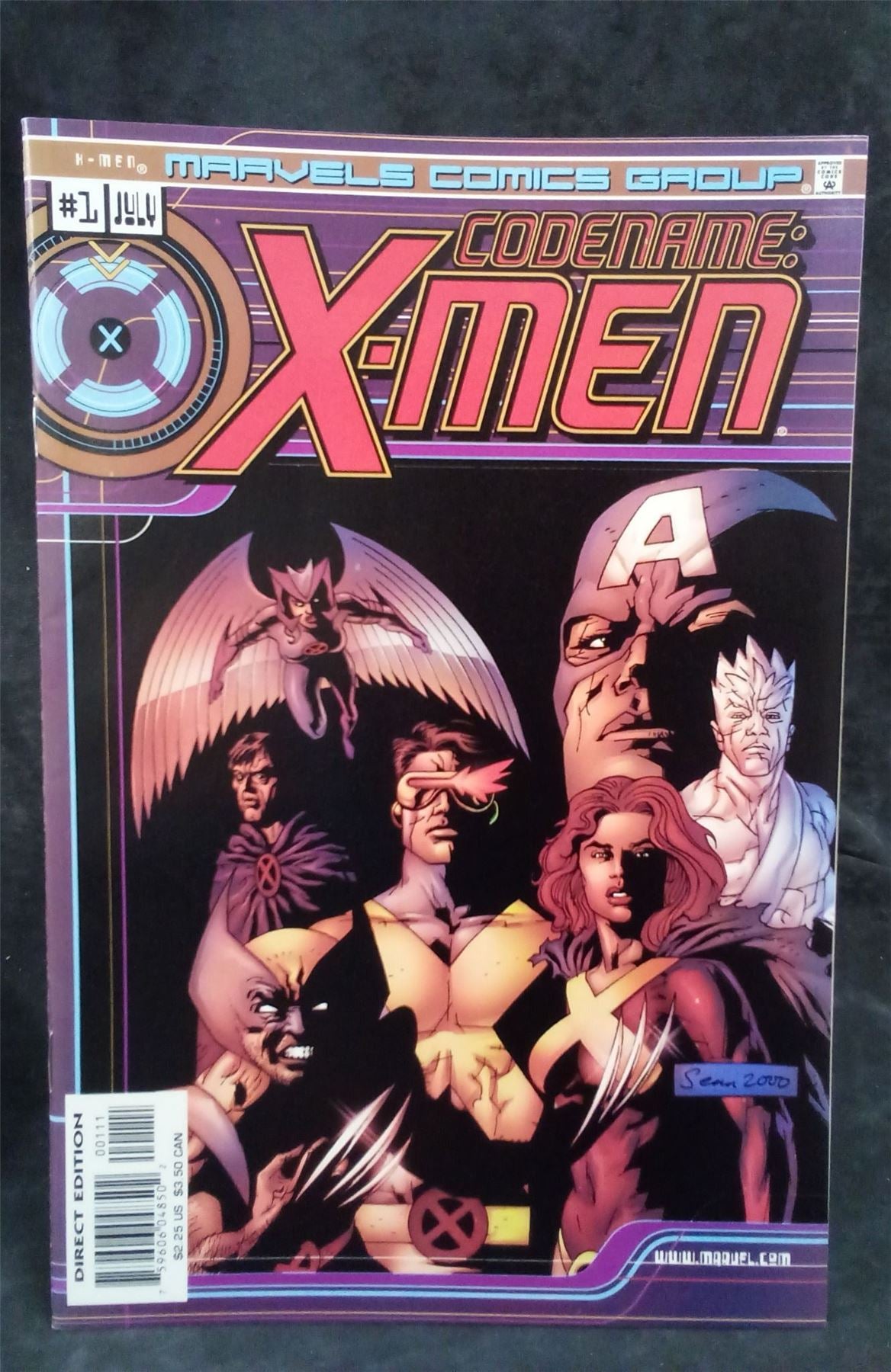 Marvels Comics: X-Men #1 2000 Marvel Comics Comic Book