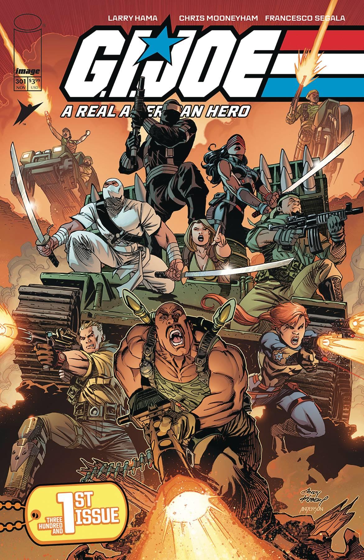 Gi Joe A Real American Hero #301 Cvr A Brad Anderson Image Comics Comic Book