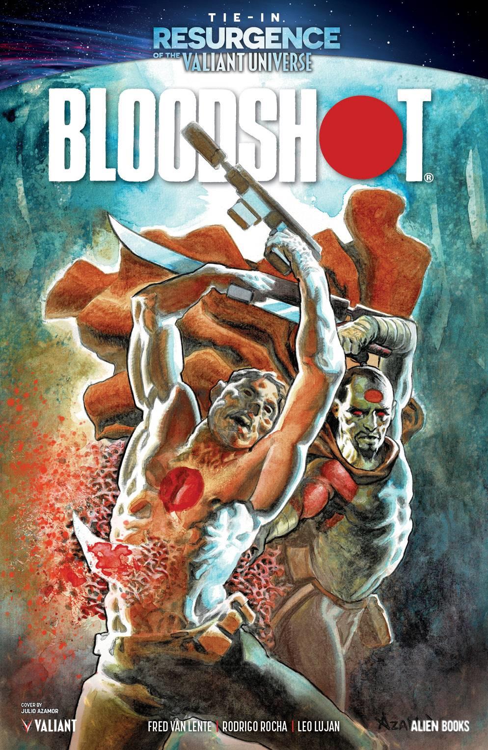 Resurgence Valiant Bloodshot One Shot Cvr B Azamor Valiant Comic Book 2025