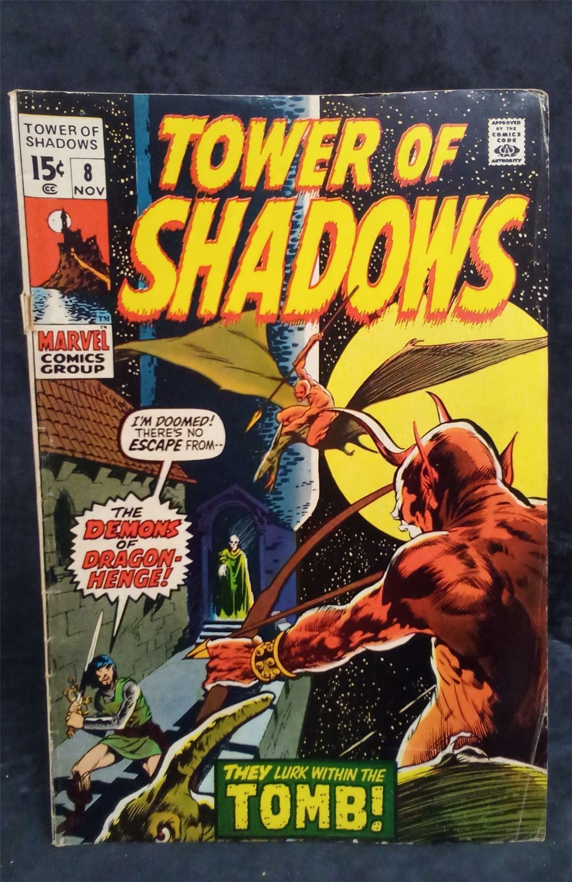 Tower of Shadows #8 1970 Marvel Comics Comic Book