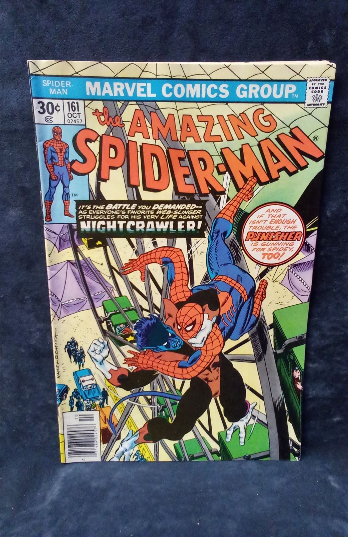 The Amazing Spider-Man #161 1976 marvel Comic Book