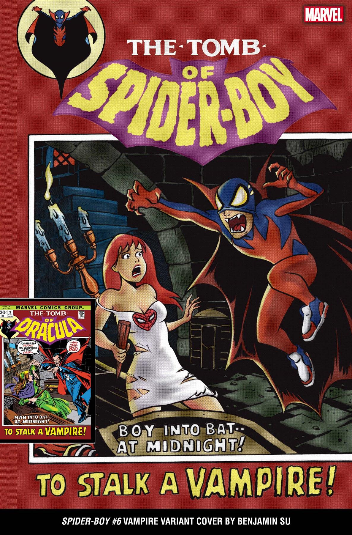 Spider-boy #6 Ben Su Vampire Var (Ben Su Vampire Var) Marvel Prh Comic Book 2024