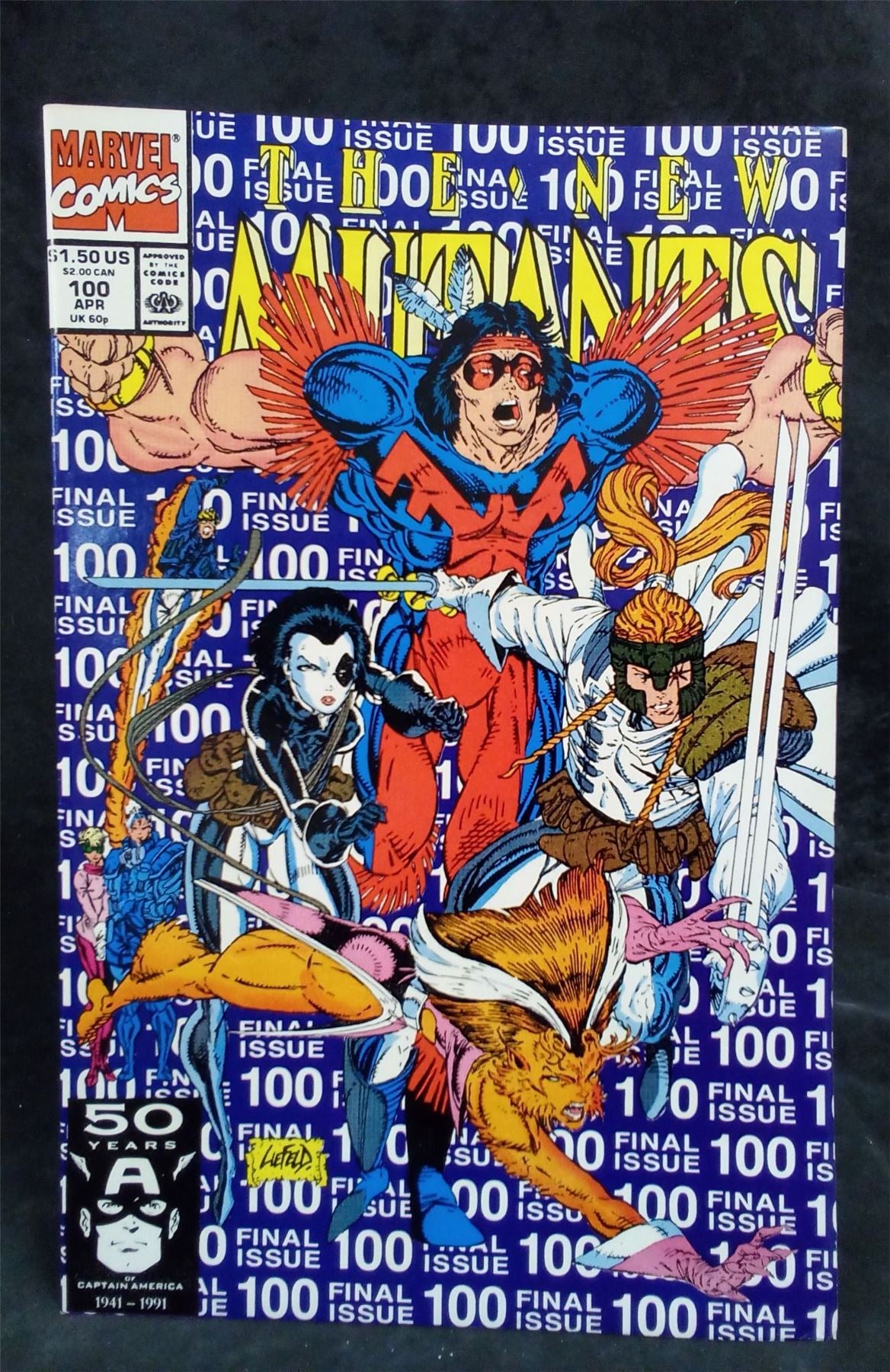 The New Mutants #100 1991 Marvel Comics Comic Book