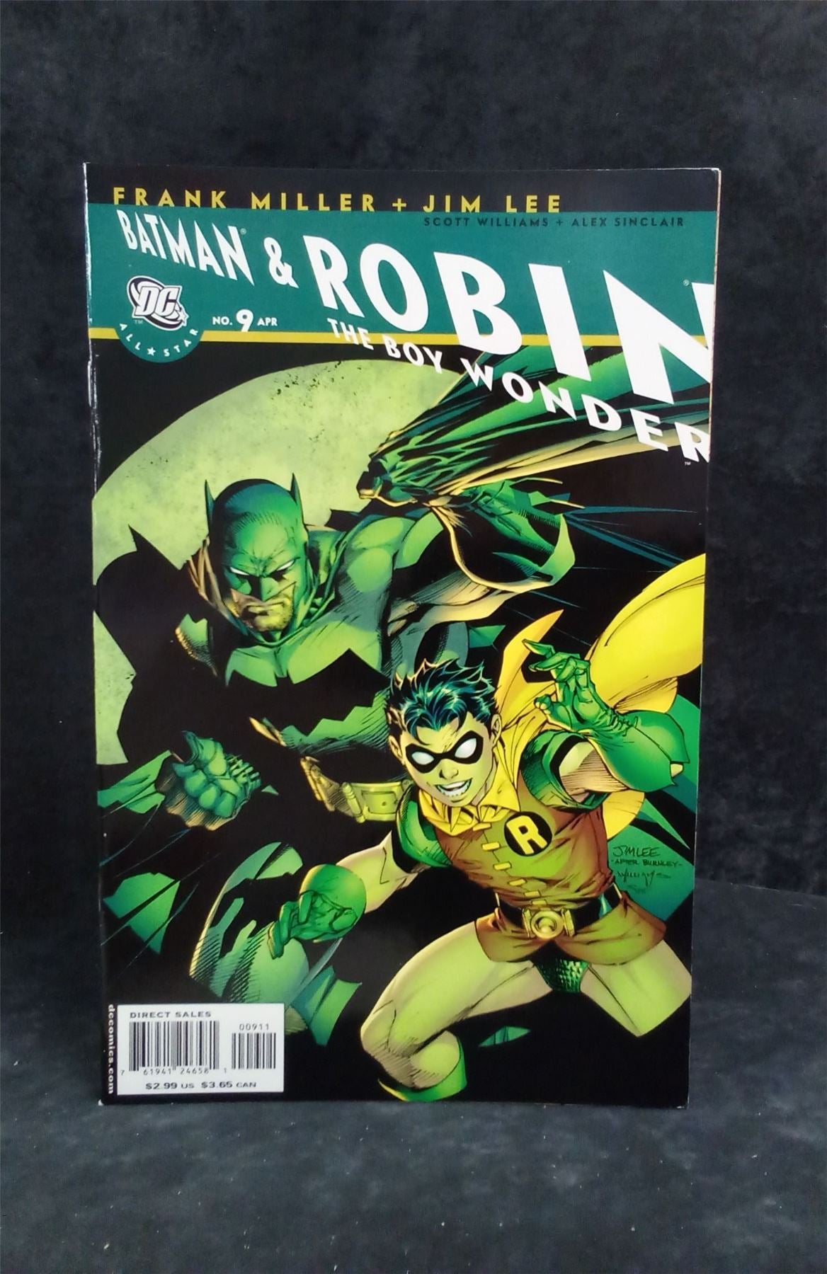 All Star Batman & Robin, The Boy Wonder #9 2008 DC Comics Comic Book
