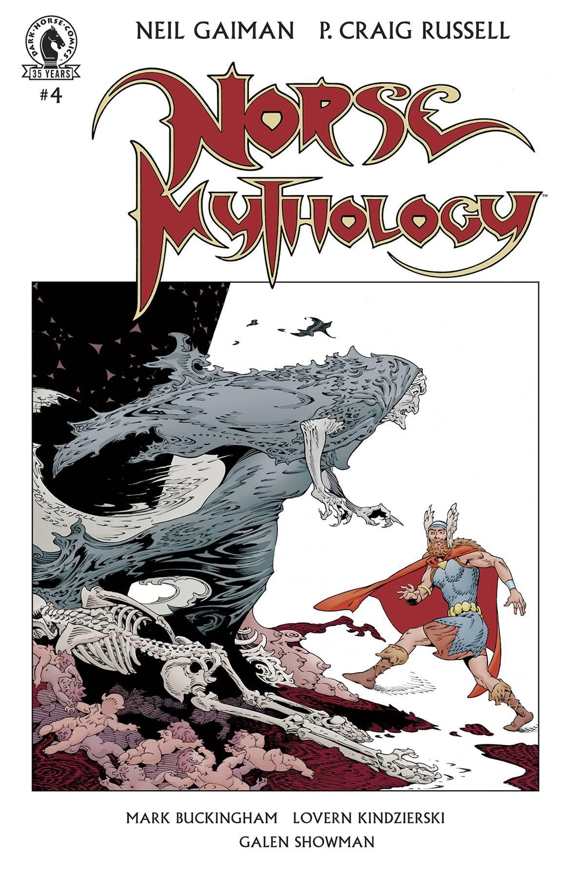 Norse Mythology Ii #4 (of 6) Cvr A Russell (mr) (c: 1-0-0) Dark Horse Comics Comic Book