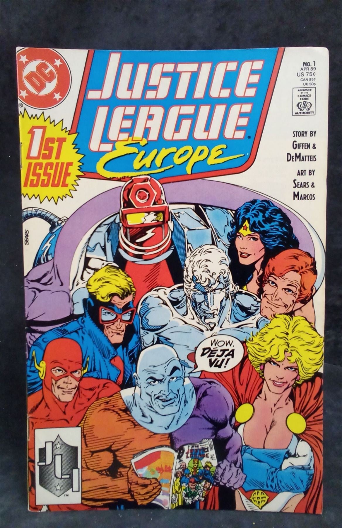 Justice League Europe #1 1989 DC Comics Comic Book