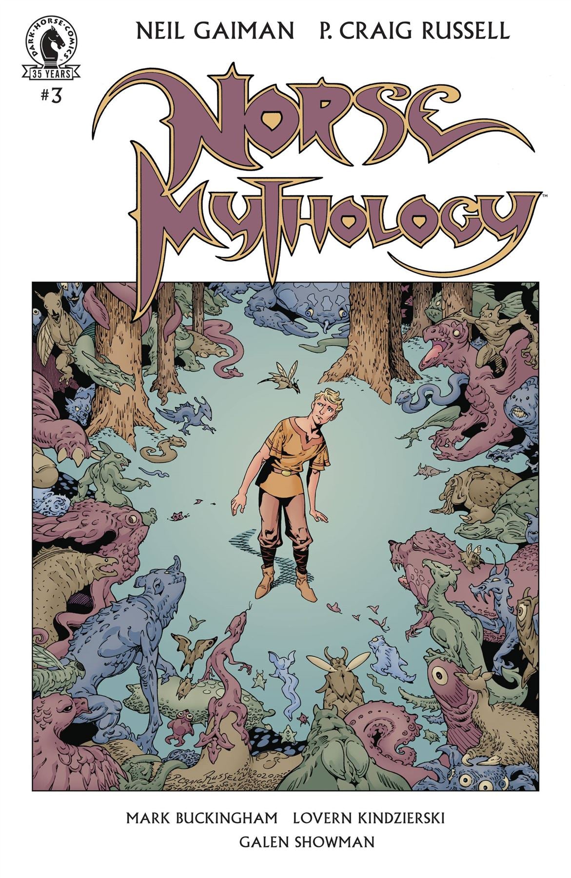 Norse Mythology Ii #3 (Cvr A Russell) Dark Horse Comics Comic Book 2021
