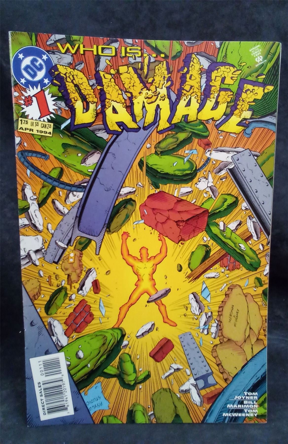Damage #1 1994 DC Comics Comic Book