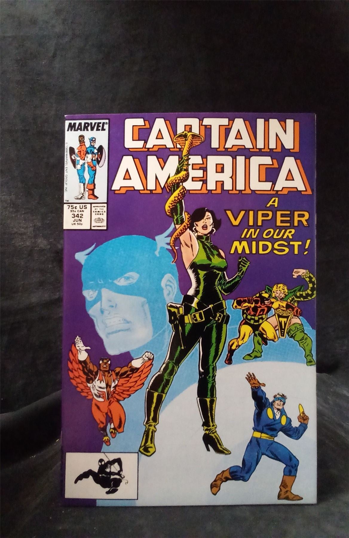Captain America #342 1988 Marvel Comics Comic Book