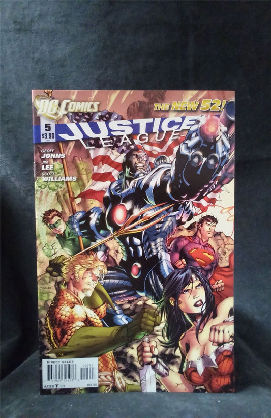Justice League #5 2012 DC Comics Comic Book