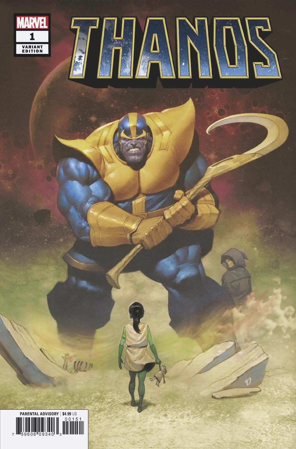 Thanos #1 (Olivetti Var) Marvel Comics Comic Book