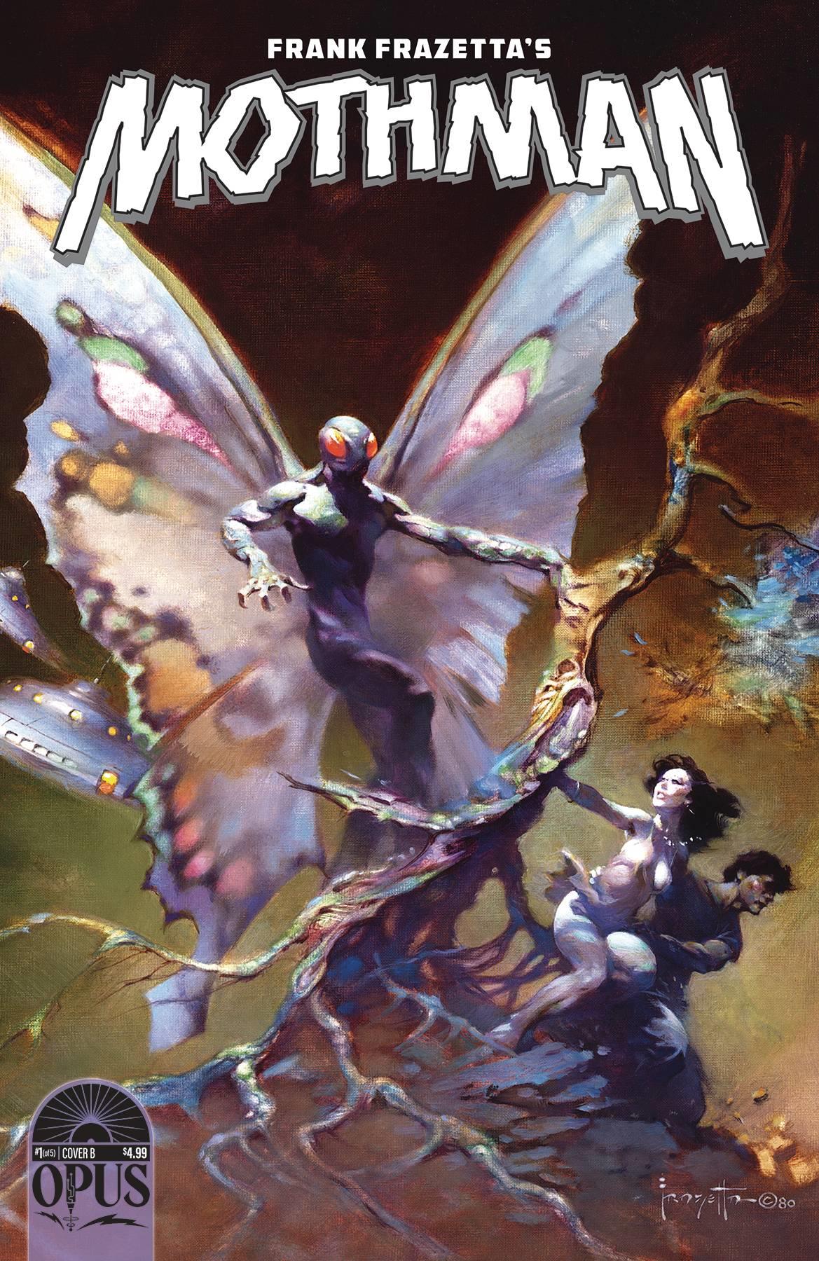 Frank Frazetta Mothman #1 (of 5) Cvr B Frazetta Opus Comics Comic Book