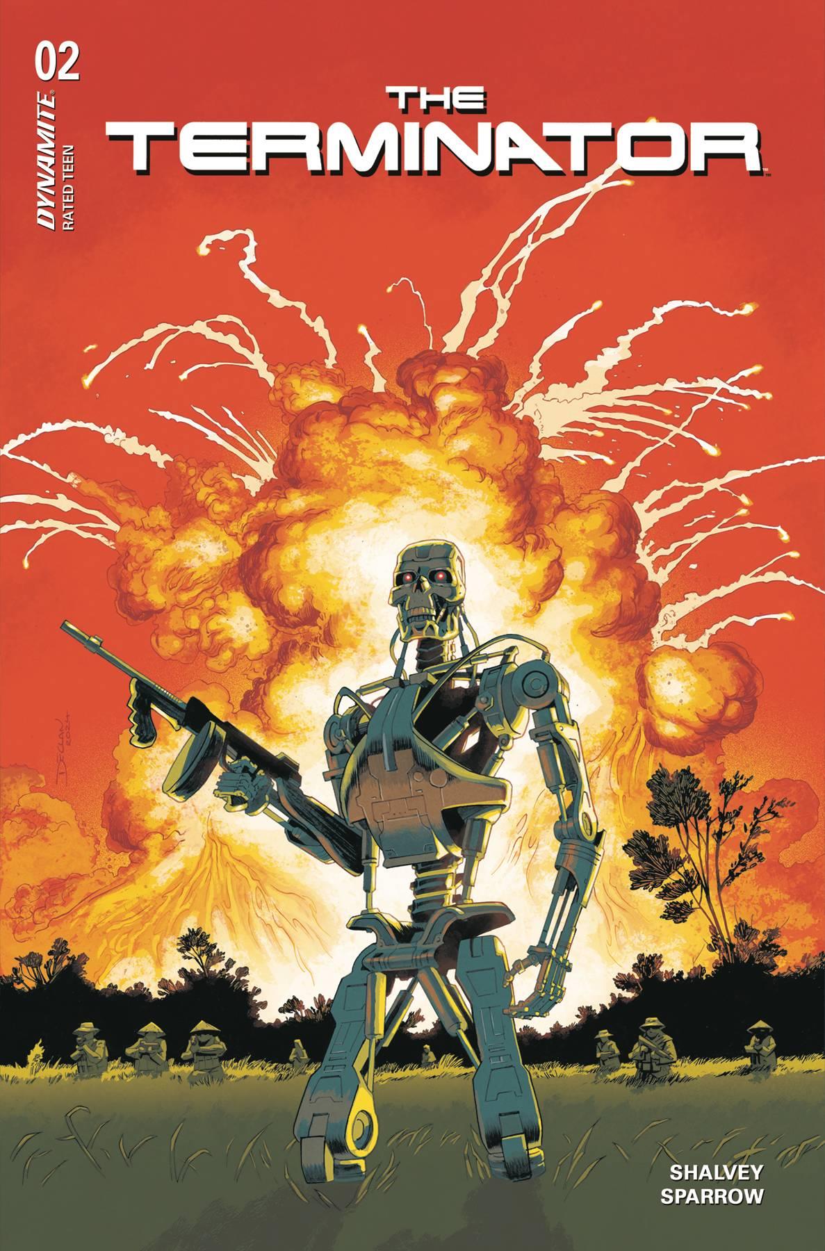 Terminator #2 Cvr A Shalvey Cvr A Shalvey Dynamite Comic Book 2024