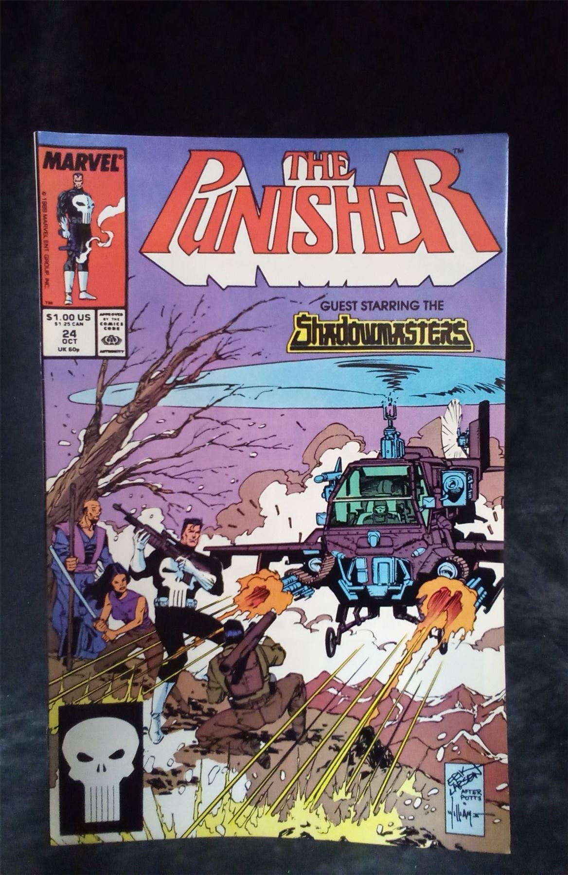 The Punisher #24 1989 Marvel Comics Comic Book