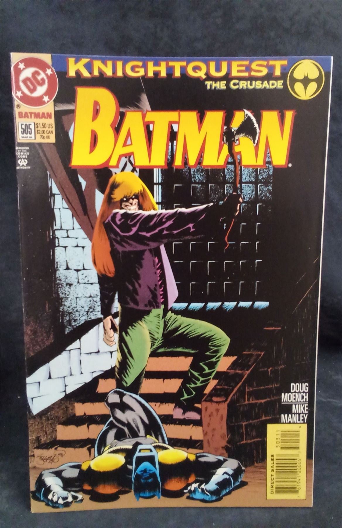 Batman #505 Newsstand Edition 1994 DC Comics Comic Book