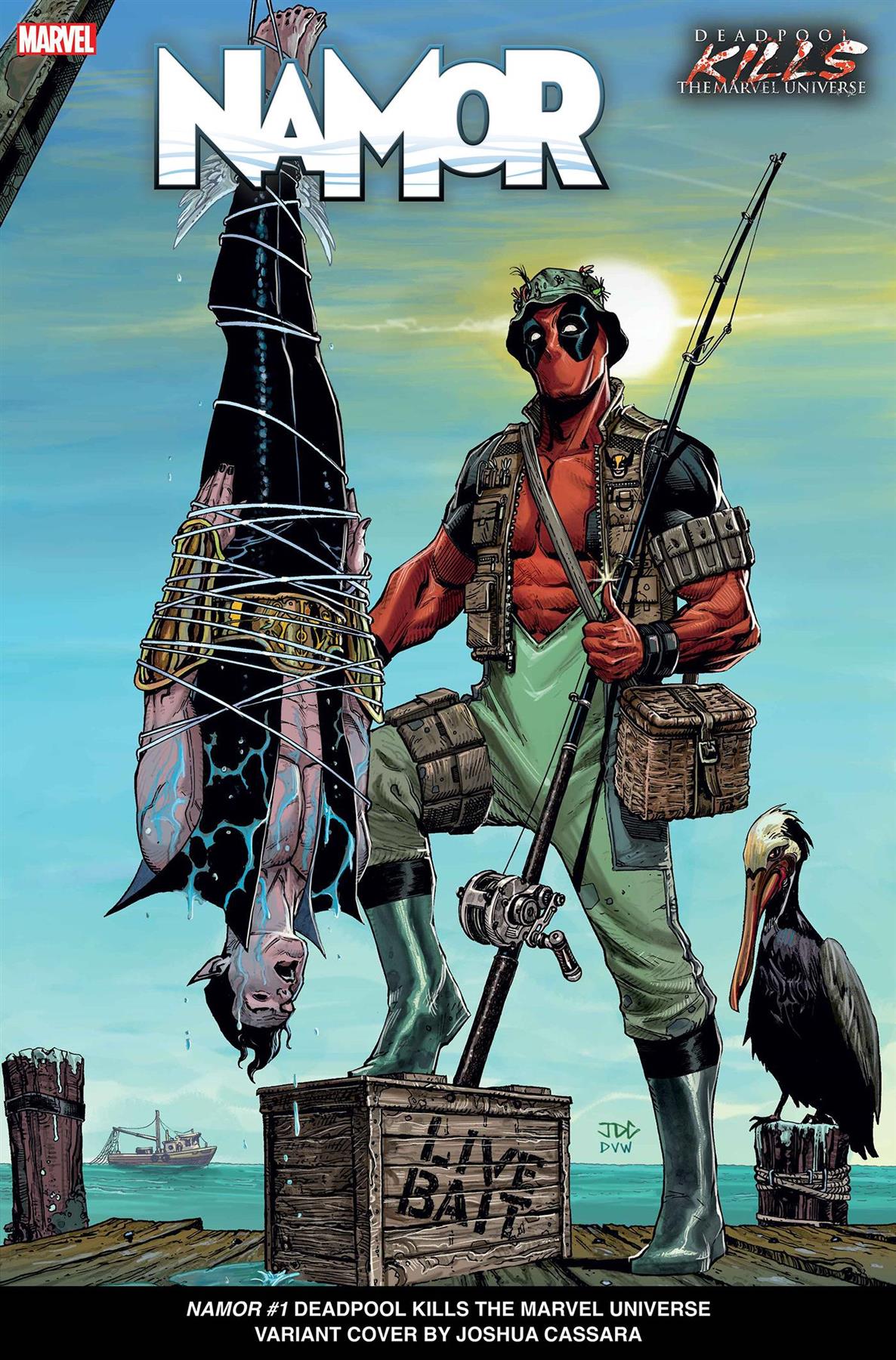 Namor #1 Cassara Deadpool Kills The Marvel Universe Var Cassara Deadpool Kills The Marvel Universe Var Marvel Prh Comic Book 2024