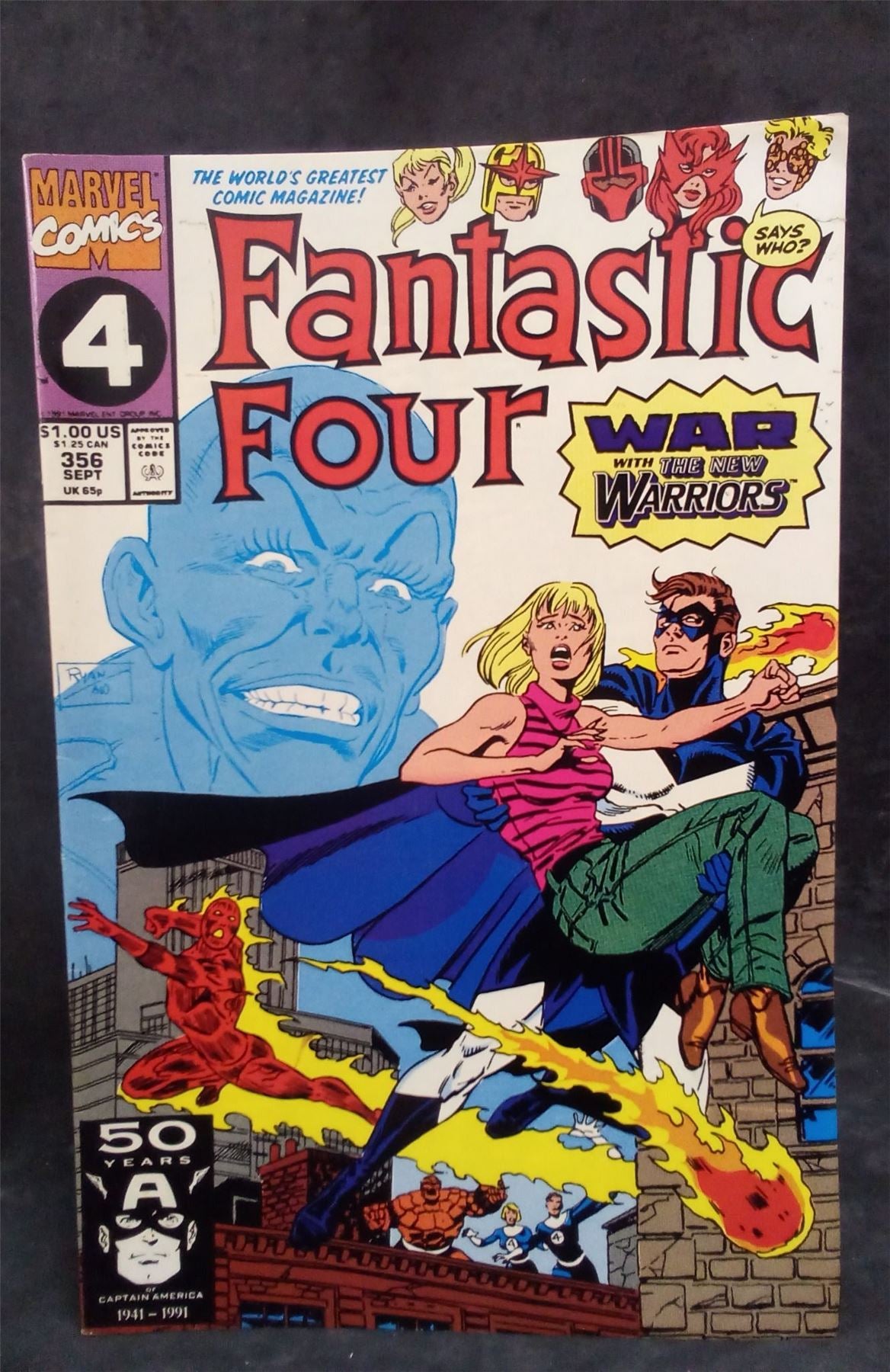 Fantastic Four #356 1991 Marvel Comics Comic Book