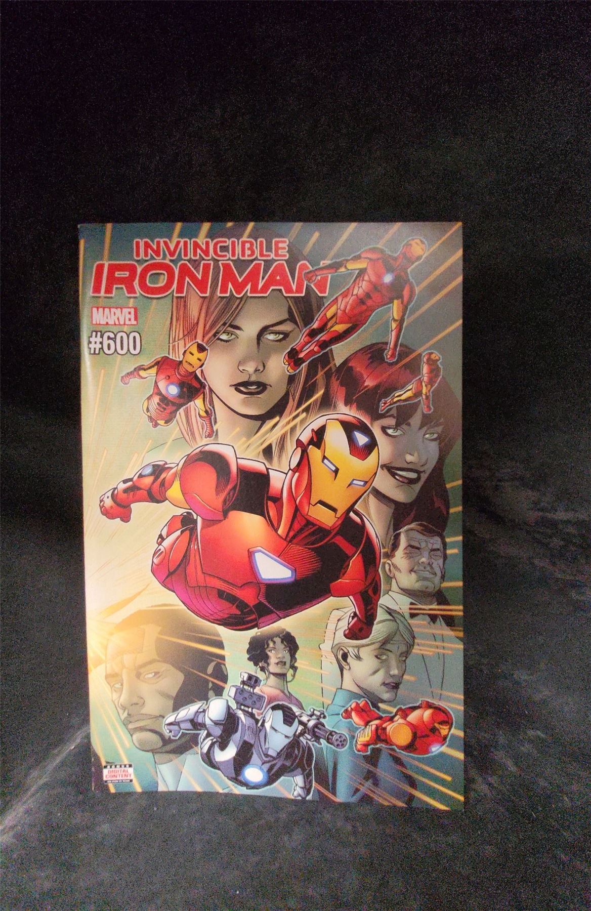 Invincible Iron Man #600 2018 Marvel Comic Book