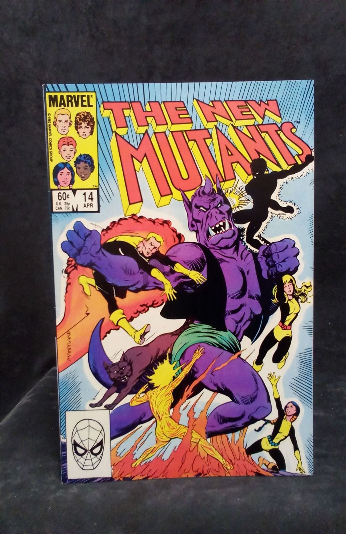 The New Mutants #14 1984 marvel Comic Book