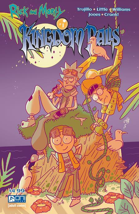 Rick And Morty Kingdom Balls #1 (of 4) Cvr B Gina Allnatt Var (mr) Oni Press Comic Book
