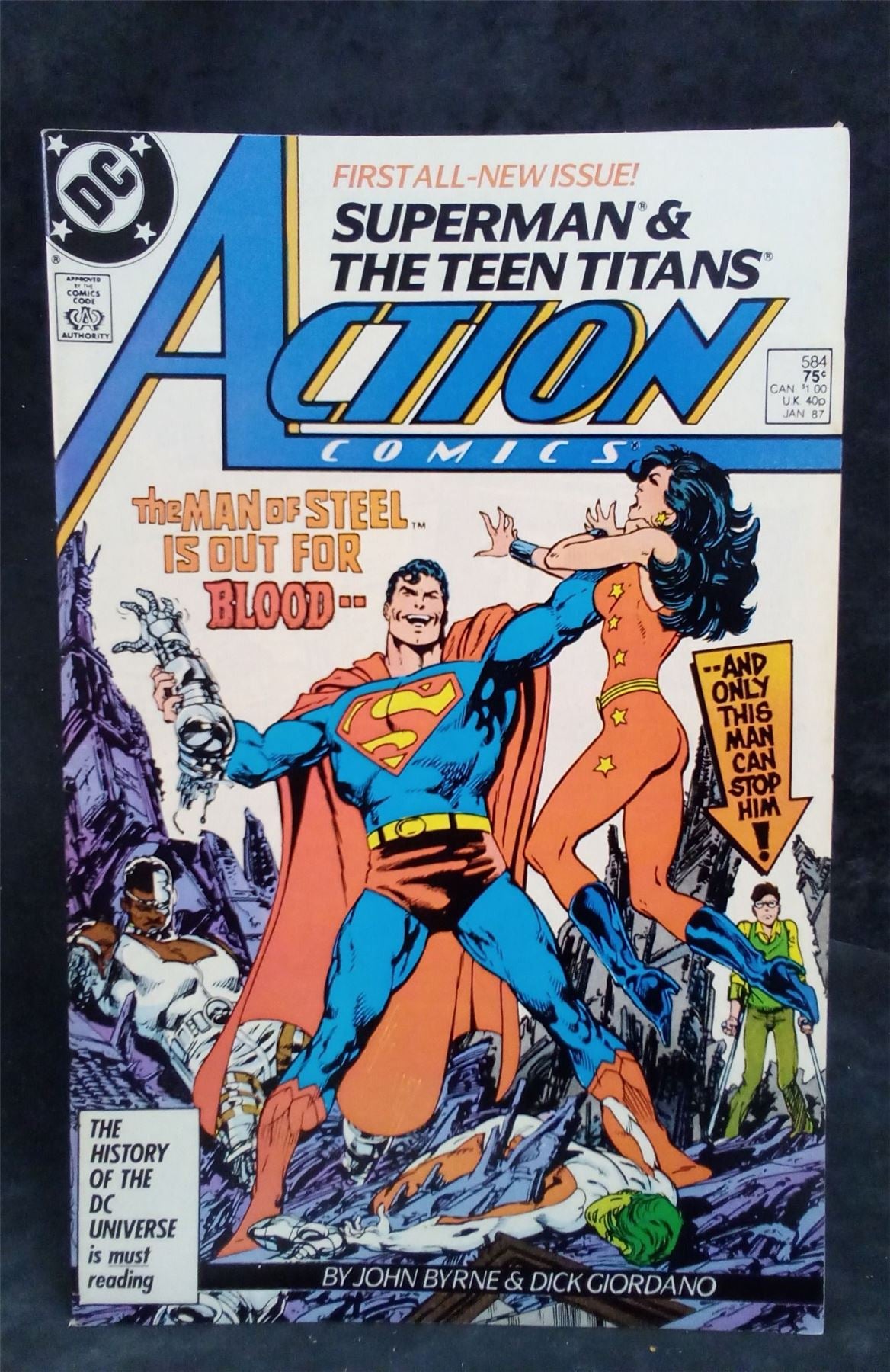 Action Comics #584 1987 DC Comics Comic Book