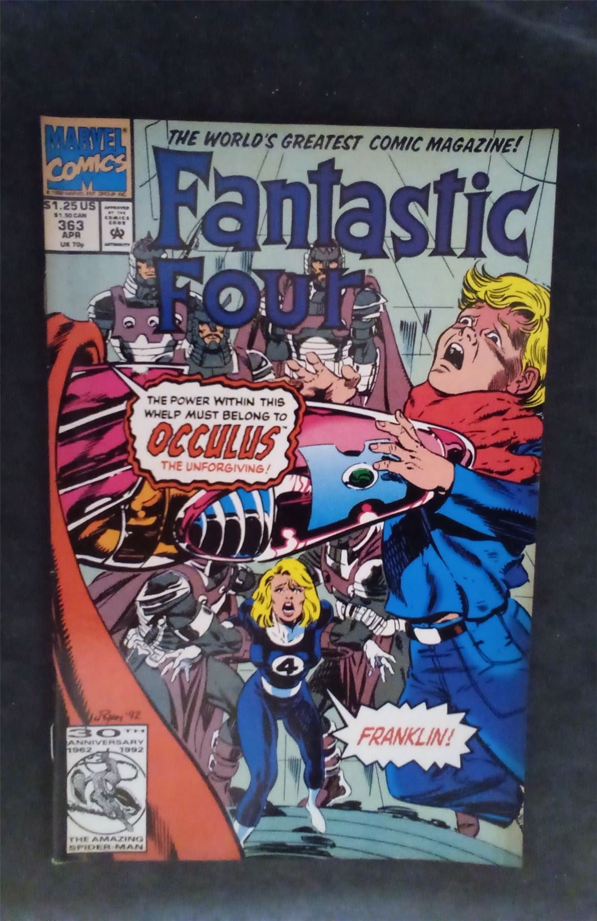 Fantastic Four #363 1992 marvel Comic Book