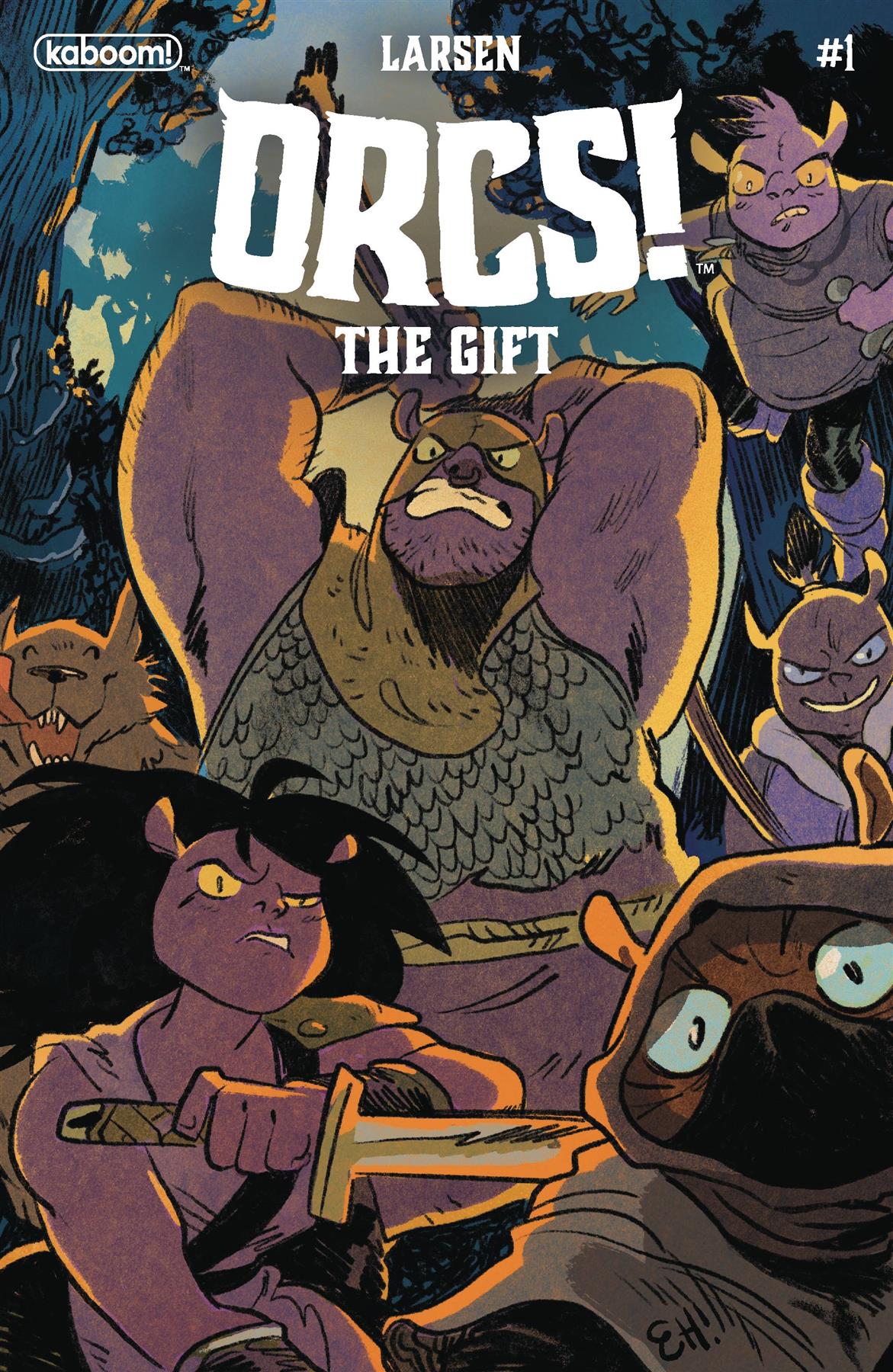 Orcs The Gift #1 (of 4) Cvr B Henderson Boom! Studios Comic Book