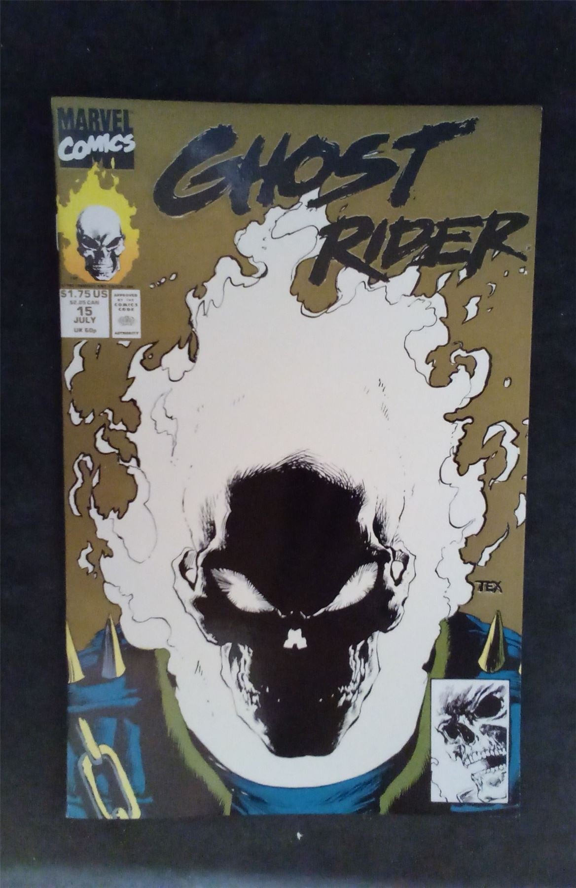 Ghost Rider #15 1991 marvel Comic Book