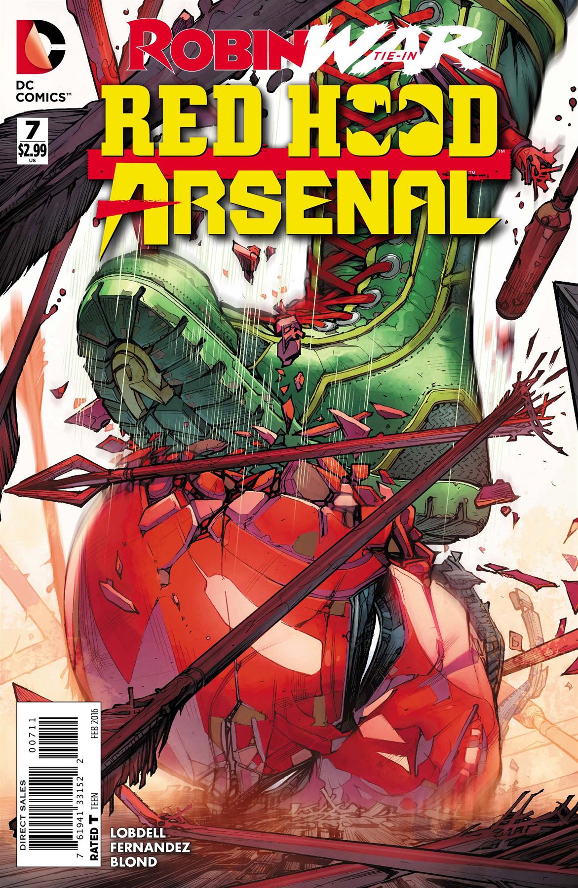 Red Hood Arsenal #7 ((robin War)) DC Comics Comic Book