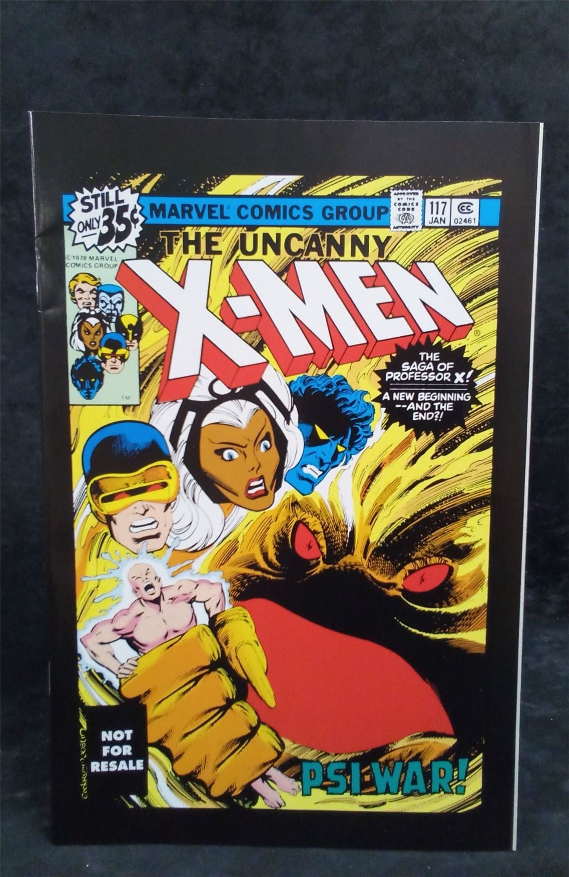 The X-Men #117 Marvel Legends Cover 1979 Marvel Comics Comic Book